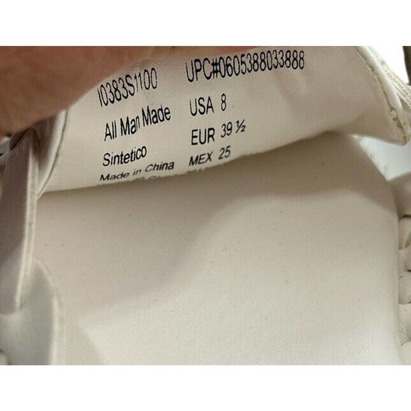 Sam & Libby Women's Shoes White Beige 8 Asha Platform Espadrille Fisherman Flat - Picture 5 of 5